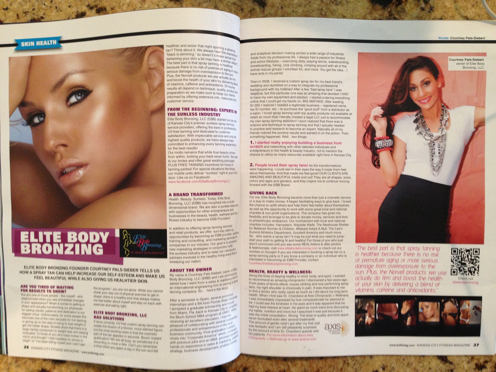 Skin Health KC Fitness Article!